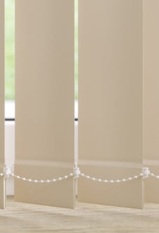 Roma, Homey Cream - Vertical Blind Slats